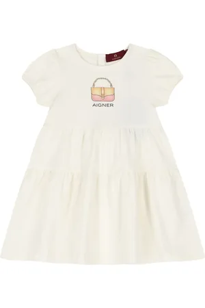 Aigner Vestido con capas escalonadas