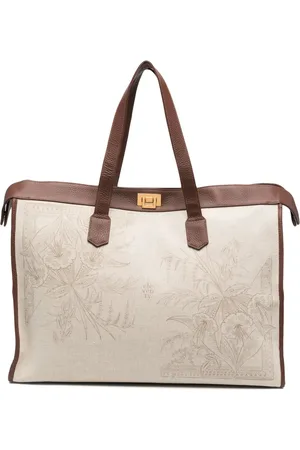 ELEVENTY Tote con motivo en jacquard