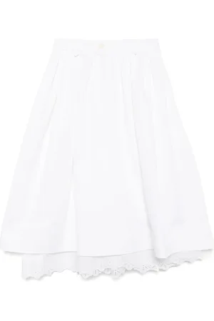 DICE KAYEK Falda midi de algodón