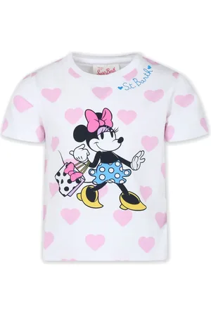 MC2 SAINT BARTH Playera con motivo de corazón de x Disney
