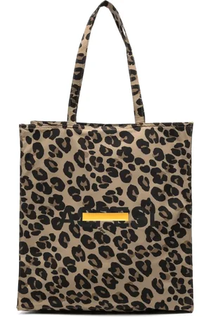 Aspesi Tote con estampado de leopardo