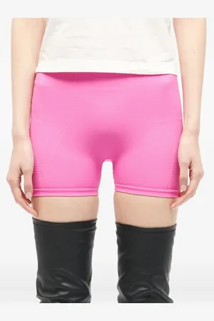 Rick Owens Shorts de ciclismo con diseño stretch