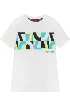 Aigner Playera con estampado gráfico