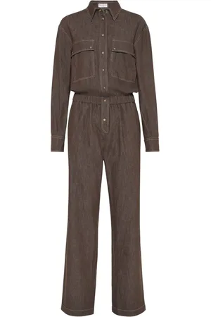 Brunello Cucinelli Jumpsuit de mezclilla