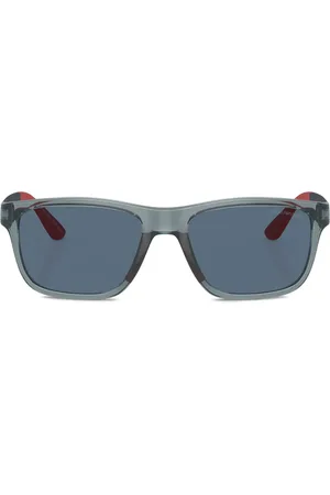 Emporio Armani Lentes de sol con armazón rectangular