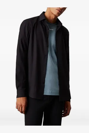 Calvin Klein Camisa con monograma bordado