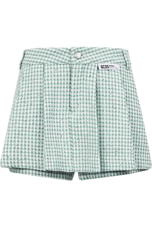 GCDS Shorts con cuadros estampados