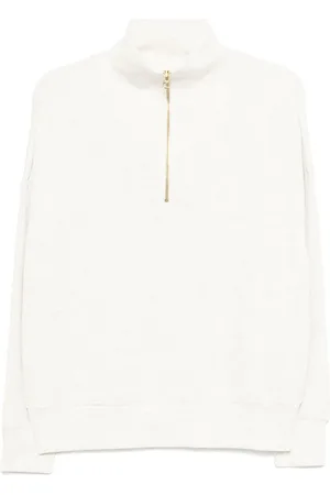 Varley Sudadera Hawley con medio cierre