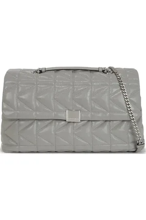 Karl Lagerfeld Bolsa de hombro grande de piel