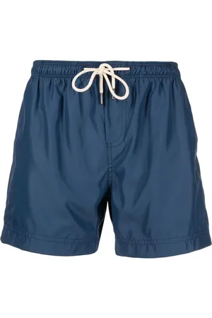 PENINSULA SWIMWEAR Shorts de playa con azulejo estampado