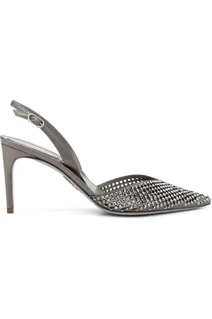 RENE CAOVILLA Zapatillas con tacón de 9mm