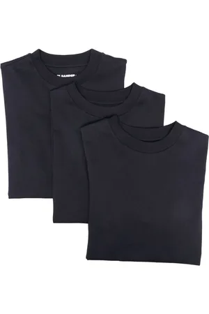 Jil Sander Top con parche del logo