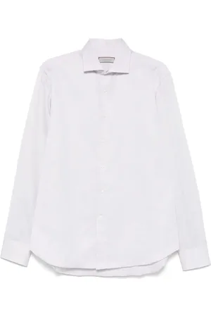CANALI Camisa con cuello italiano
