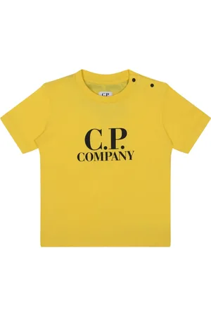 C.P. Company Playera con logo estampado