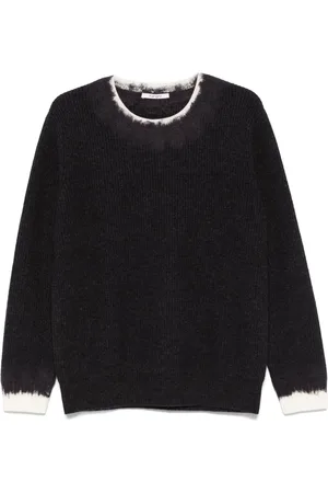 KANGRA CASHMERE Suéter con ribete en contraste
