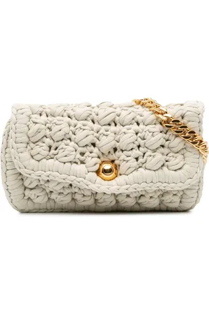 Bottega Veneta Bolsa de hombro de jersey en crochet 2012-2024