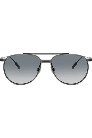 Brunello Cucinelli Lentes de sol estilo piloto
