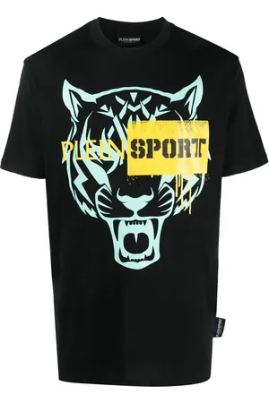 Philipp Plein Playera con motivo Tigre