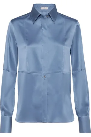 Brunello Cucinelli Camisa de seda