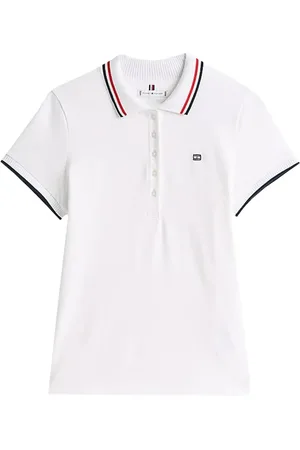 Tommy Hilfiger Playera tipo polo con logo estampado