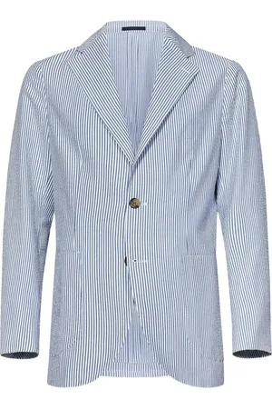 Franzese Blazer con motivo de rayas