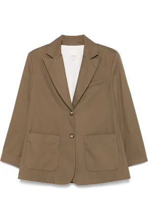Emporio Armani Blazer de tejido gabardina