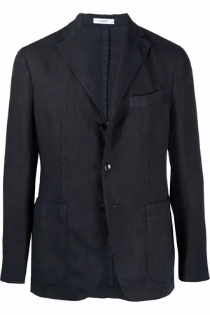 Boglioli Blazer con estampado de cuadros