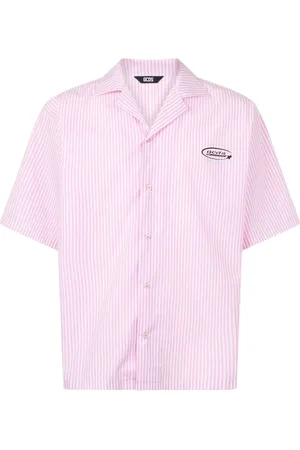 GCDS Camisa con estampado Wirdo Flames
