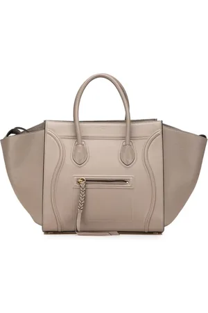 Céline Tote Medium Luggage Leather Phantom 2016