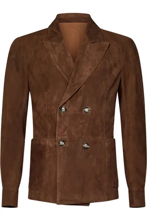 Franzese Blazer de gamuza