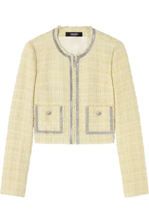 VERSACE Chamarra de tweed