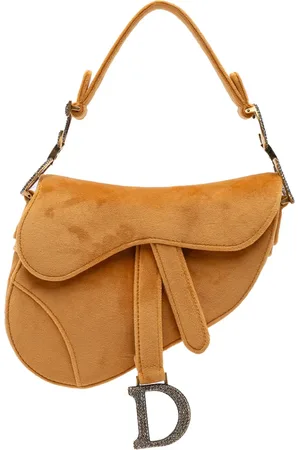 Dior Bolsa satchel Mini Velvet Saddle 2019