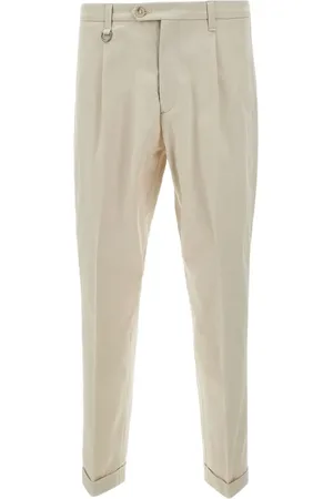 Paolo Pecora Pantalones chinos con pinzas