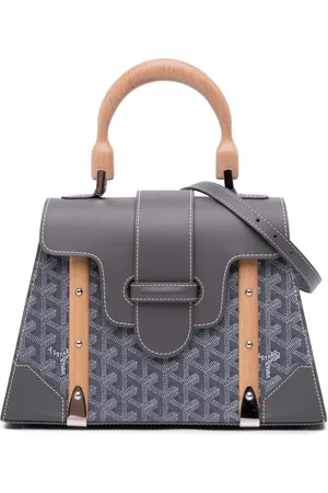 GOYARD Bolsa satchel Goyardine Saigon Structured PM 2019