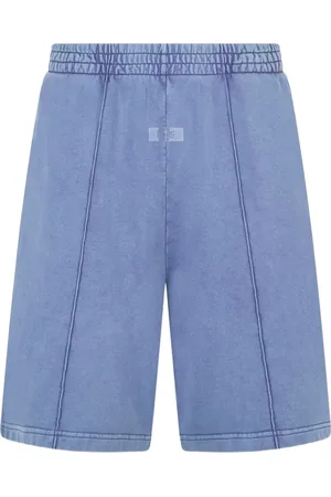 GCDS Shorts deportivos con efecto lavado