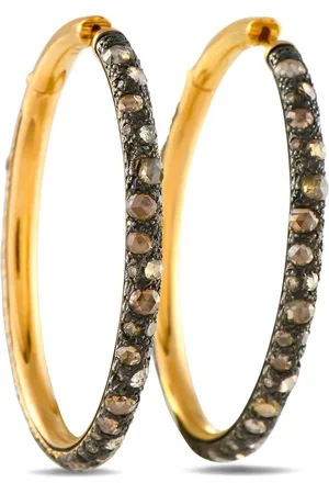 Pomellato Aretes Catene en oro amarillo de 18kt con diamante