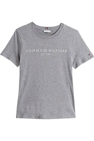 Tommy Hilfiger Playera con cuello redondo y logo