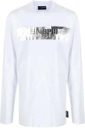 Philipp Plein Playera con logo en relieve