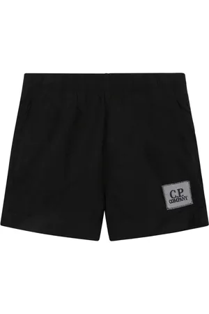C.P. Company Shorts de playa con parche del logo