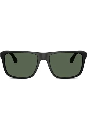 Emporio Armani Lentes de sol con armazón cuadrada