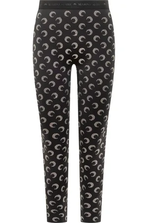 Marine Serre Recycled Strass leggings