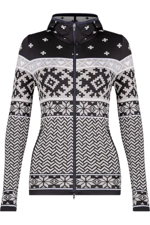 newland Chamarra para nieve tejida en intarsia