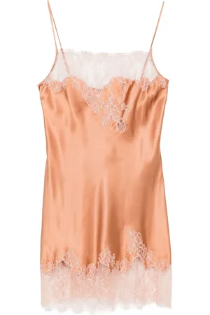 CARINE GILSON Slip dress de seda
