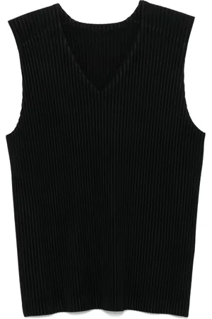 Issey Miyake Chaleco plisado
