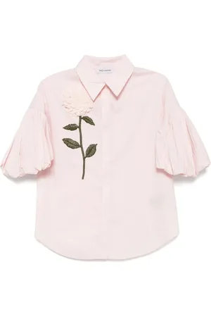 DICE KAYEK Camisa con bordado floral