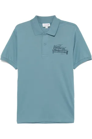 Lacoste Playera tipo polo clásica estampada