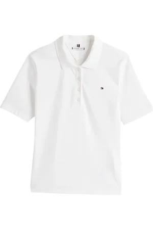 Tommy Hilfiger Playera tipo polo con logo estampado