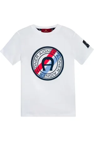 Aigner Playera con logo estampado
