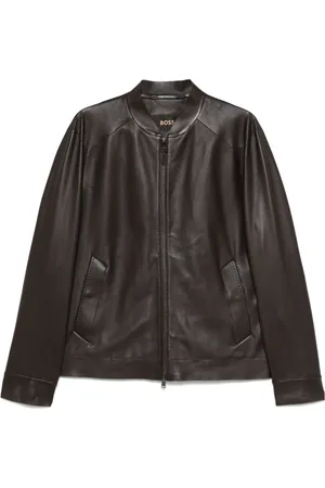 HUGO BOSS Chamarra de piel