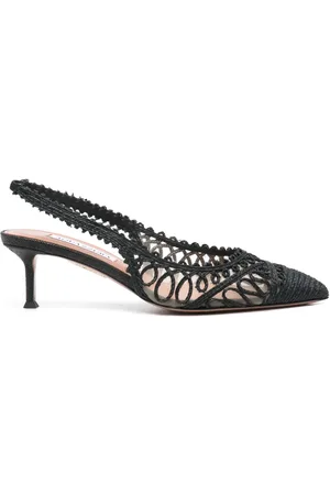 Aquazzura Zapatillas Kahlo con tacón de 50mm